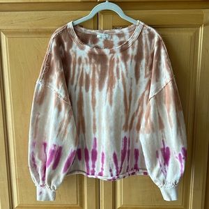 Z Supply Sahara Tie Dye Sweatshirt